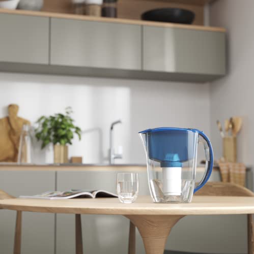 AQUAPHOR Prestige Water Filter Jug with 1x A5 350litre Cartridge, Cobalt Blue, 2.8litres Total Capacity