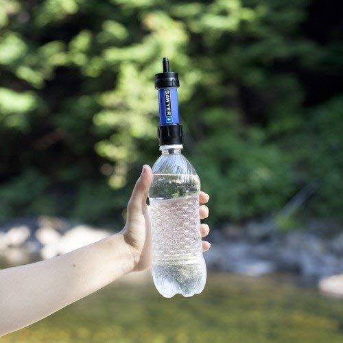 Potable Aqua Water Purification Tablets + Sawyer MINI Water Filtration System