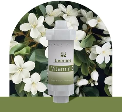 10PCS Vitamin C Shower Filter for Hard Water Filter Aromatherapy Replacement Cartridge Bathtub Faucet Bathroom Accessories Remove Chlorine Fluoride Heavy Metals Jasmine Lavender