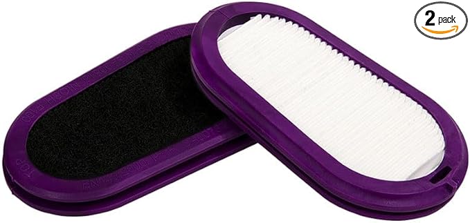GVS SPR450 Elipse Replacement Nuisance Odor Filters, Purple, Both Small/Medium and Medium/Large, P100 Filters