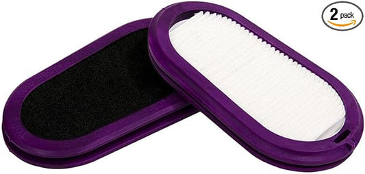 GVS SPR450 Elipse Replacement Nuisance Odor Filters, Purple, Both Small/Medium and Medium/Large, P100 Filters