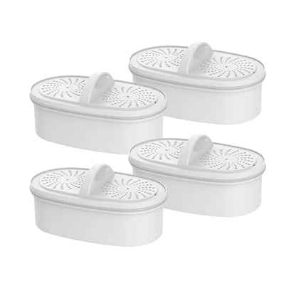 AQUA CREST PF-01A Water Filter Replacement for Waterdrop® Pitchers, Waterdrop® PF-01A Filter, Reduces Lead, PFAS, PFOA/PFOS, Chlorine, Last Up to 3 Months or 200 Gallons, 4 Pack