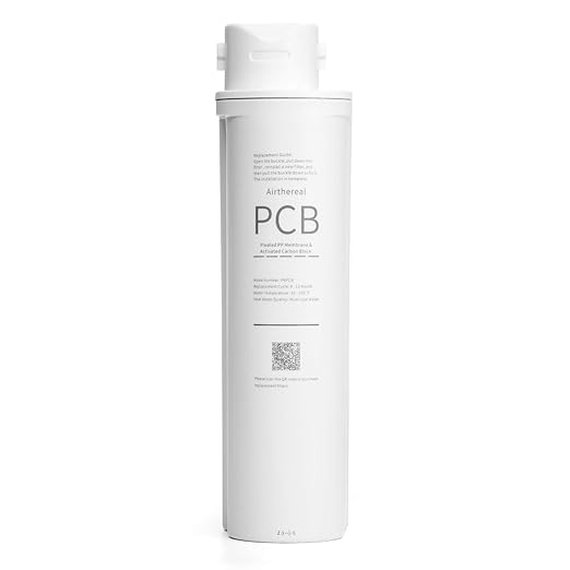 Airthereal PCB Replacement Filter for Pristine Pro6H Countertop Reverse Osmosis Water Filter System - 1st Stage to Reduces large particles, chlorine, colors and odors, 1-Pack