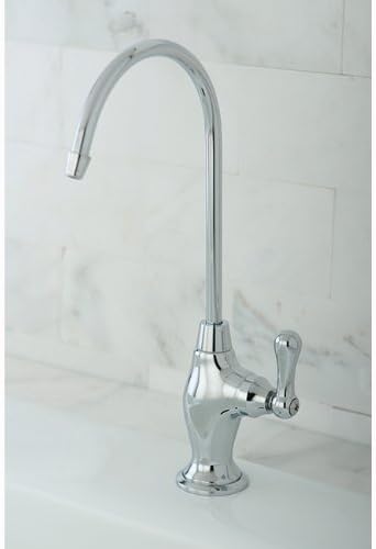 Kingston Brass Gourmetier KS3191AL Restoration Single Handle Water Filtration Faucet, Polished Chrome, 10.81 x 4.63 x 1.75