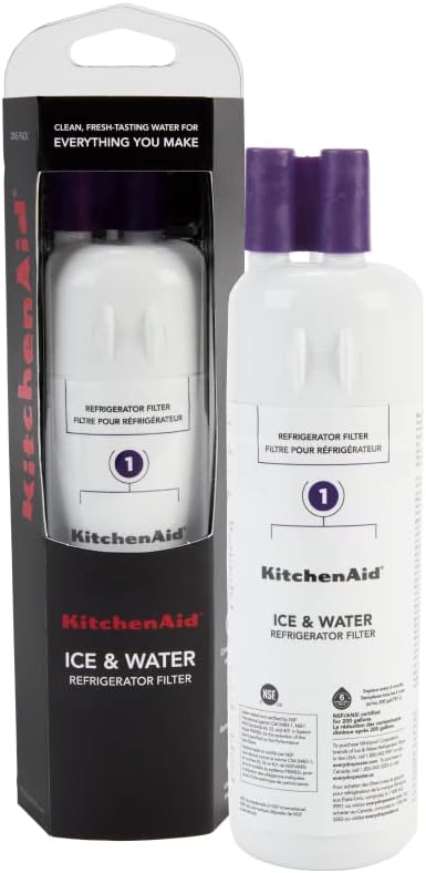 KitchenAid® Refrigerator Ice and Water Filter 1 - KAD1RXD1, Single-Pack, Purple (Pack of 2)