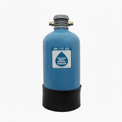 On The Go Shower Set Up Double Standard Water Softener