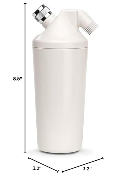 Aquasana Shower Filter | Dermatologist-recommended for softer, healthier skin & hair | Proven to reduce 90% of chlorine for 6 months | High pressure | Use your own shower head | AQ-4100NSH