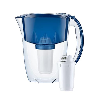 AQUAPHOR Prestige Water Filter Jug with 1x A5 350litre Cartridge, Cobalt Blue, 2.8litres Total Capacity