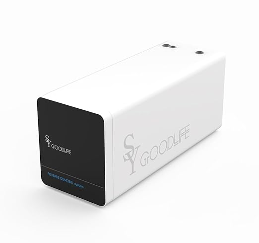SY GOODLIFE DF-56 Reverse Osmosis System, Tankless,not Require Electricity Reverse Osmosis Water Filter, Under Sink RO System, 2:1 Pure to Drain，0 Power Consumption
