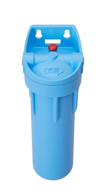 Pentair OMNIFilter Undersink Housing Filtration System with Integrated Bracket, Blue