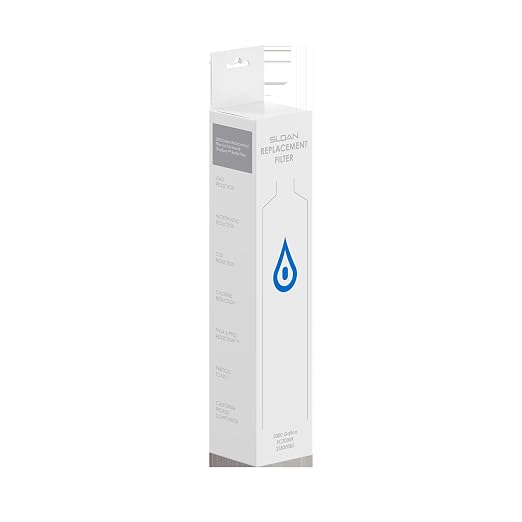 Sloan 3000 Gallon Filter for DropSpot Bottle Filler FC3000R - 20 Pack, Certified NSF-42, NSF-53, and NSF-401 - Reduces Lead, Microplastic, Cyst, Chlorine, Particulate Class 1 and Odor