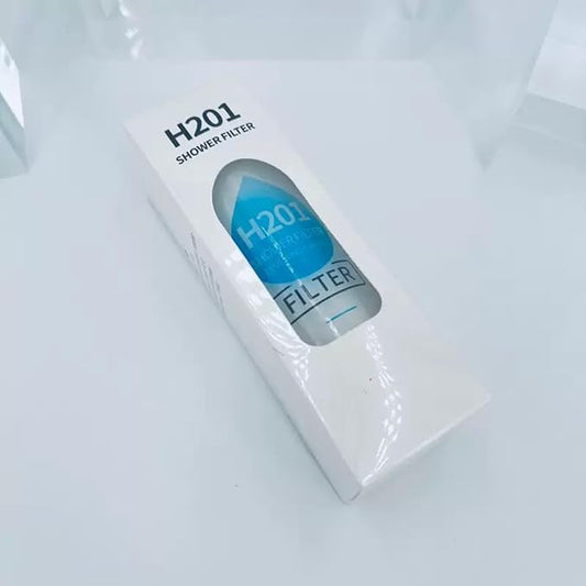 Shower Head Filter Bathroom Accessories for Hard Water Filter Vitamin C Replacement Cartridge Remove Chlorine Fluoride Heavy Metals Improves Skin Condition Protects Hair Bluebell Scent
