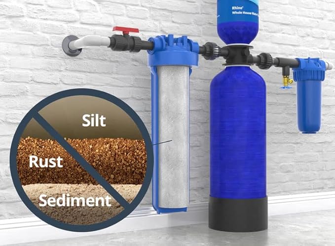 Aquasana Replacement 20-inch Sediment Pre-Filters for Low Maintenance Whole House Water Filtration Systems - EQ-PFC.2045K
