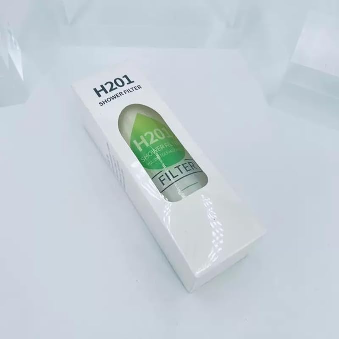 Shower Head Filter Bathroom Accessories for Hard Water Filter Vitamin C Replacement Cartridge Remove Chlorine Fluoride Heavy Metals Improves Skin Condition Protects Hair Yulong Tea Scent