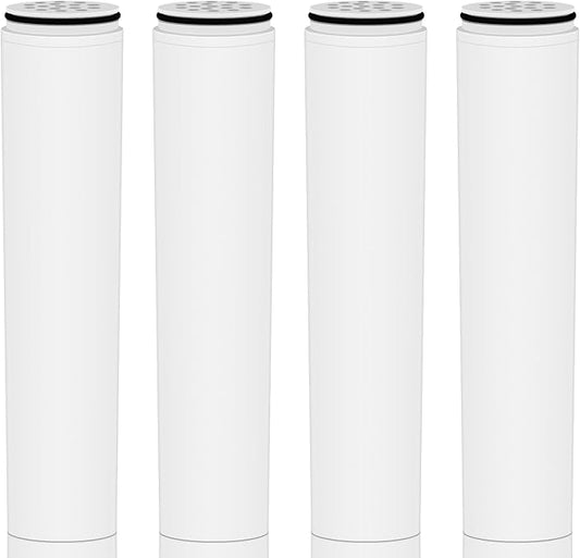 Multi-Stage Shower Filter Compatible with Cobbe Filtered Shower Head Handheld, 7-mode Showerhead,Hard Water High Efficiency Filter-4 Pack