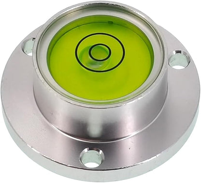 Metal Horizontal Bubble Bull's-Eye Level Universal Horizontal Bubble Flange Water Bubble Level Horizontal Bubble Small Household (30 * 11mm(Green))