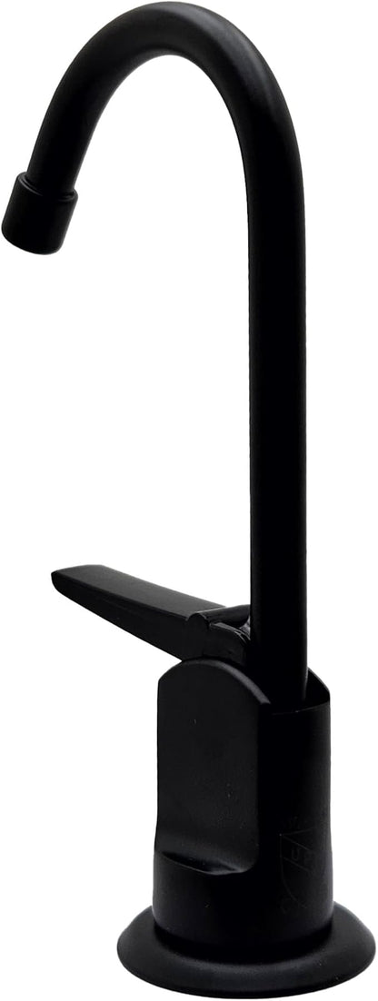 Westbrass R203-NL-62 6" Touch-Flo Style Pure Water Dispenser Faucet, Matte Black