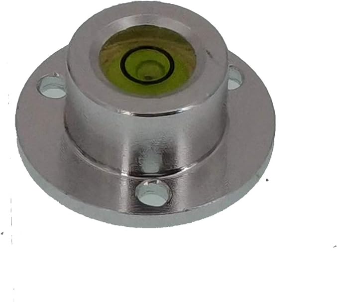 Metal Horizontal Bubble Bull's-Eye Level Universal Horizontal Bubble Flange Water Bubble Level Horizontal Bubble Small Household 22.5x10mm(Green)