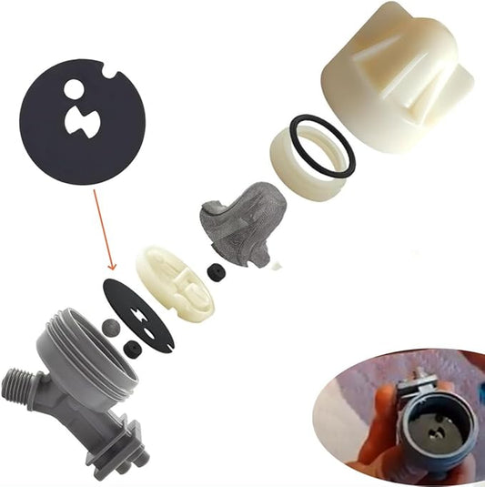 7204362 Water Softener Venturi Gasket Compatible with 7163663 7082582 WS08X10006 7204363 (3 Packs)