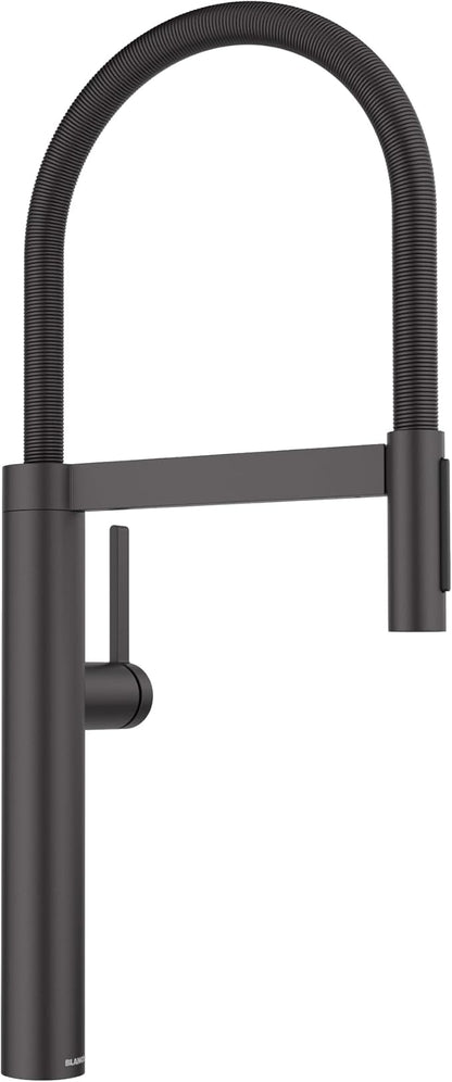 Blanco 527474 Culina II Pull-Down Semi-Pro Kitchen Faucet - 1.5 GPM - Matte Black