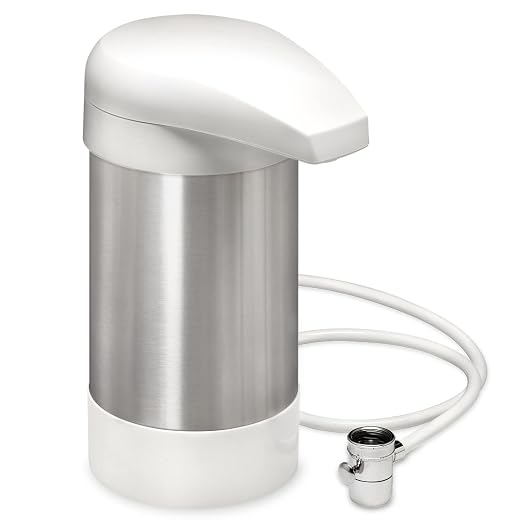WaterChef Premium Countertop Water Filter System C6500 (White) | NSF/ANSI Certified for 78 Contaminants | Big Block™ Filtration Technology | 600-Gallon Capacity | Made in USA