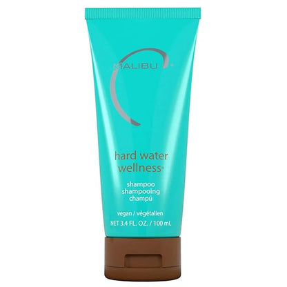 Malibu C Hard Water Hair Clarifying Shampoo - Travel Size Sulfate Free Chelating Formula for Build Up & Scalp Detox - Removes Minerals, Prevents Discoloration, Restores Shine - Vegan Hair Care, 3.4 oz
