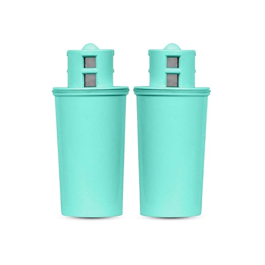 Crystal Quest Alkalizing Water Filter Pitcher Cartridge - Advanced Filtration for Clean, Healthy Water, Enhances Mineralization, Long-Lasting Design, Easy Installation - 1,000 Gallons [Pack of 2]
