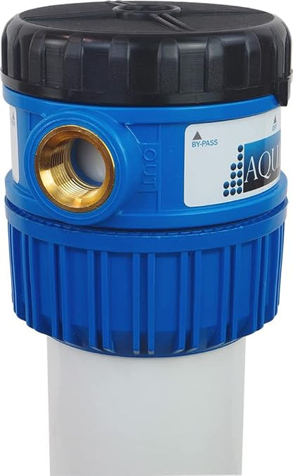 Aquios® AQFS220L Salt-Free Water Softener and Filter System, Low VOC, 1 Micron Filtration, VOC Removal, Scale Prevention, Prevent Corrosion