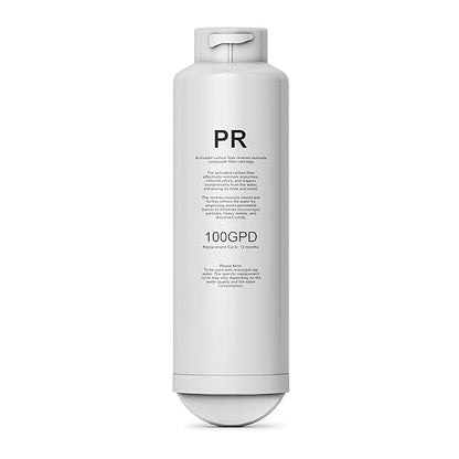 Purewell C01-PR RO Membrane Filter Cartridge for C01 Countertop Reverse Osmosis System