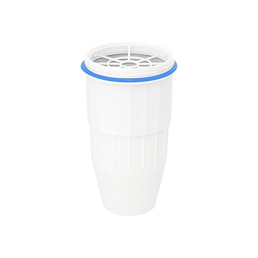Nispira Water Filter Replacement Compatible with ZeroWater Pitchers and Dispensers ZR-001, ZR-004, ZR-017, ZP010, 5-Stage Filtration System, 1 Pack