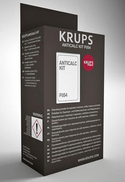KRUPS F054 Descaling Powder for Kettles Coffee and Espresso Makers Fully Auto Machines EA8442 And EA8250