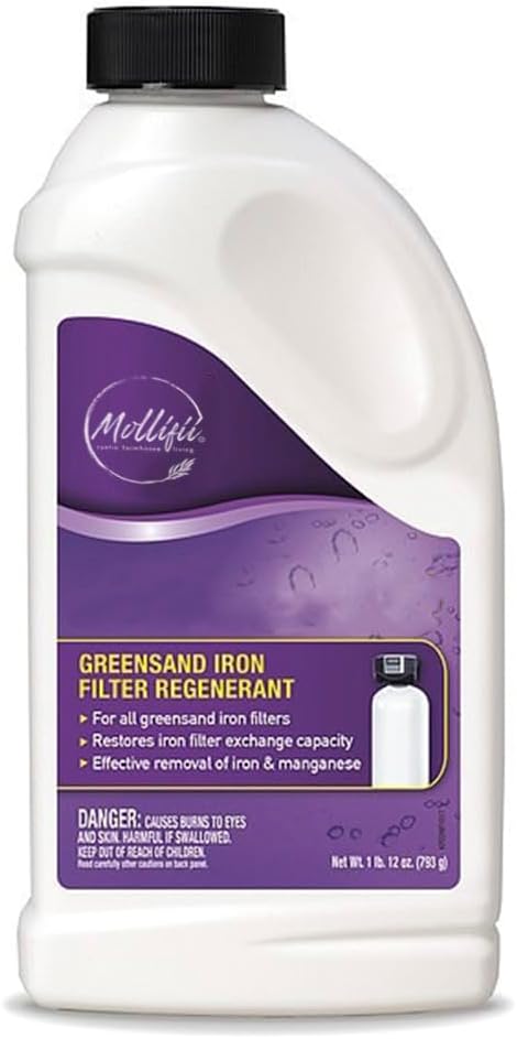 Potassium Permanganate, Removes Iron/Manganese, 28 oz Bottle, Mfr: KP02N-A