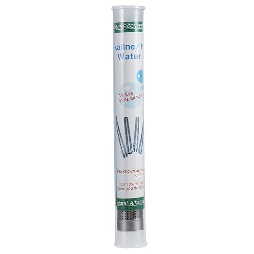 Water Filter Stick, Portable Alkalizer Ionizer Hydrogen Minerals Wall Water Purifier, Purifier Filter for Home or on The (11.1×1.8cm)
