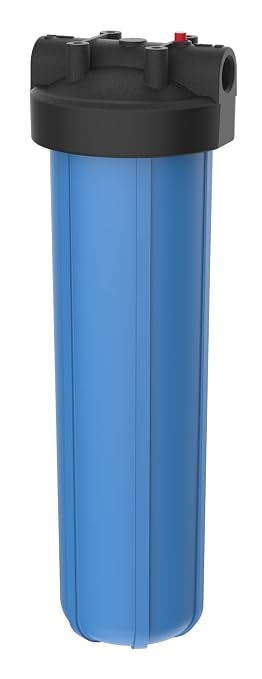 Pentair Pentek 150233 Big Blue Carbon Water Filter, 20-Inch, Whole House Heavy Duty Radial, Reduces Sediment and Chlorine Taste & Odor