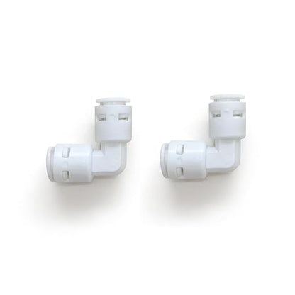 Purewell K8680 Quick-Connect Fitting, 1/4-inch Push-in Hose Connector, Simplifies Installation and Maintenance of Water Purification Systems