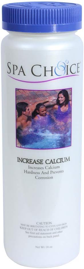 SpaChoice 14-Ounces 2-Pack Premium Increase Calcium, Calcium Hardness Increaser Hot Tub, Made in USA