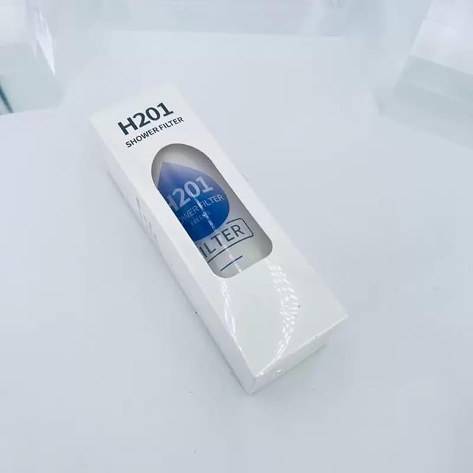 Shower Head Filter Bathroom Accessories for Hard Water Filter Vitamin C Replacement Cartridge Remove Chlorine Fluoride Heavy Metals Improves Skin Condition Protects Hair Freesia Scent