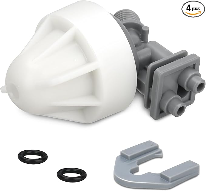 7187065 Water Softener Nozzle and Venturi Assembly Compatible with Whirlpool, Northstar, Rheem, Morton, GE, Kenmore Water Softener Replacement Parts