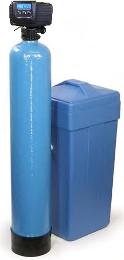 Fleck 5600 SXT 48,000 Grains Water Softener Ships Loaded for Easier Installation