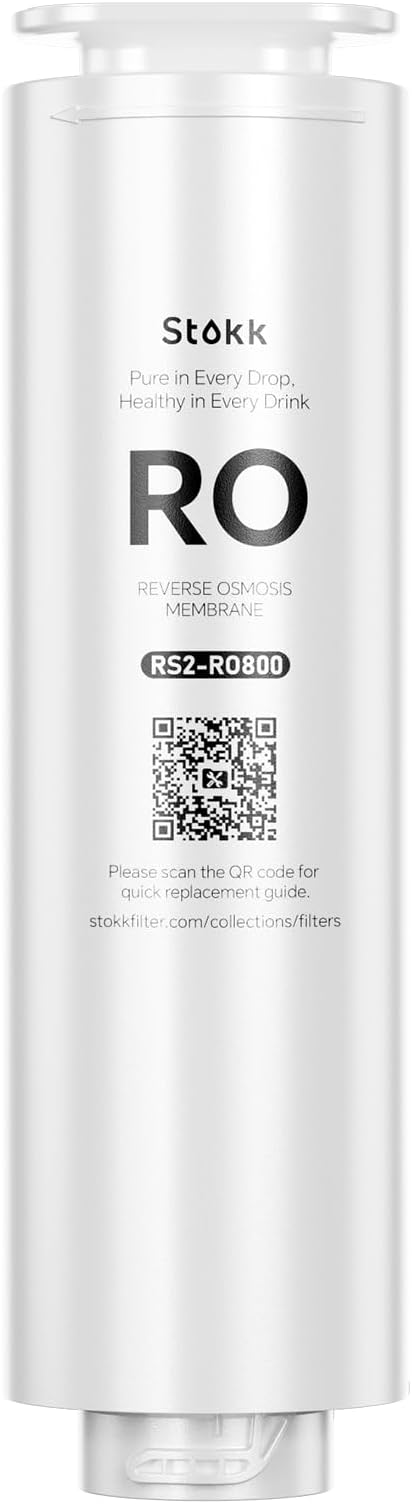 Stokk RS2-RO800 Filter, Replacement for S2 Reverse Osmosis System, 24-36 month Lifetime, Reduce TDS PFAS