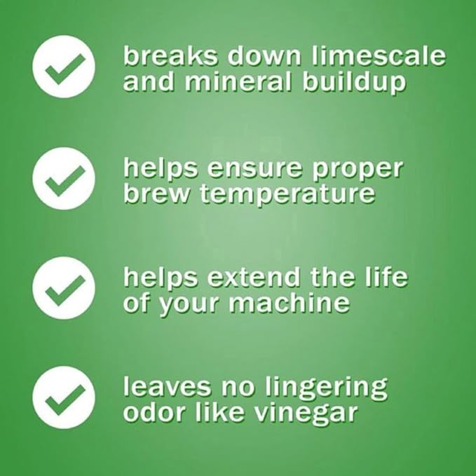 Urnex Coffee Descaling Kit For Use With Keurig Coffee Makers