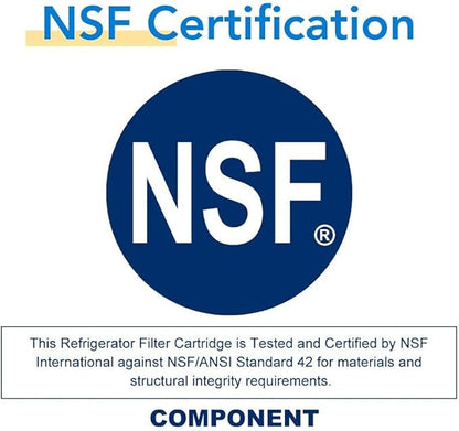 Aqua Fresh WF278 Replacement Refrigerator Water Filter for GE GXRLQR GXILQR, Smartwater GXRLQR, GXSTQR, GE FQK1K, GX1S50, 46-9914, AP3418061 (3 Pack)