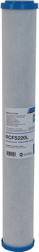OEM RCFS220L Full House Water Conditioning/Filtration Replacement Cartridge (with VOC reduction)