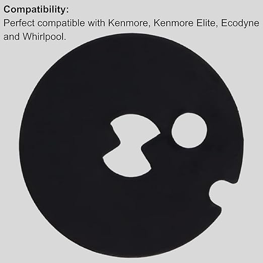 7204362 Water Softener Venturi Gasket Replacement, Compatible with Whirl-Pool, Ken-More, Ken-More Eli-te & Eco-dyne, Ken-More Water Softener Parts（3 pcs）