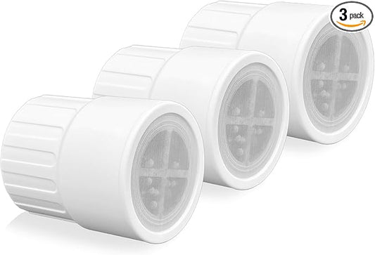 Replacement Filter Compatible For JOLIE Filtered Showerhead, High Output Revitalization Filter, REPLACEMENT CARTRIDGE (3pcs)
