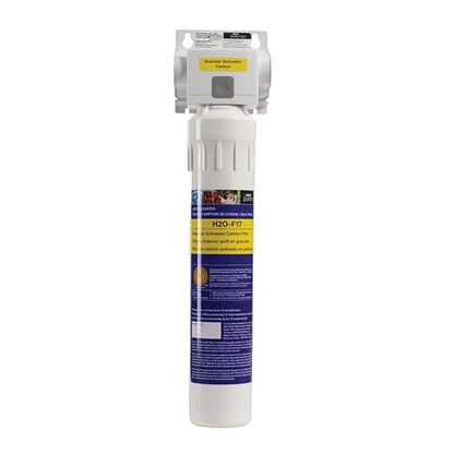Watts Premier H2O-F17 Pure H2O GAC Carbon Filter Replacement for H2O-DWGC100, H2O-DWGC101, H2O-DWRO300 Under Counter Water Filtration Systems, Push Button Design