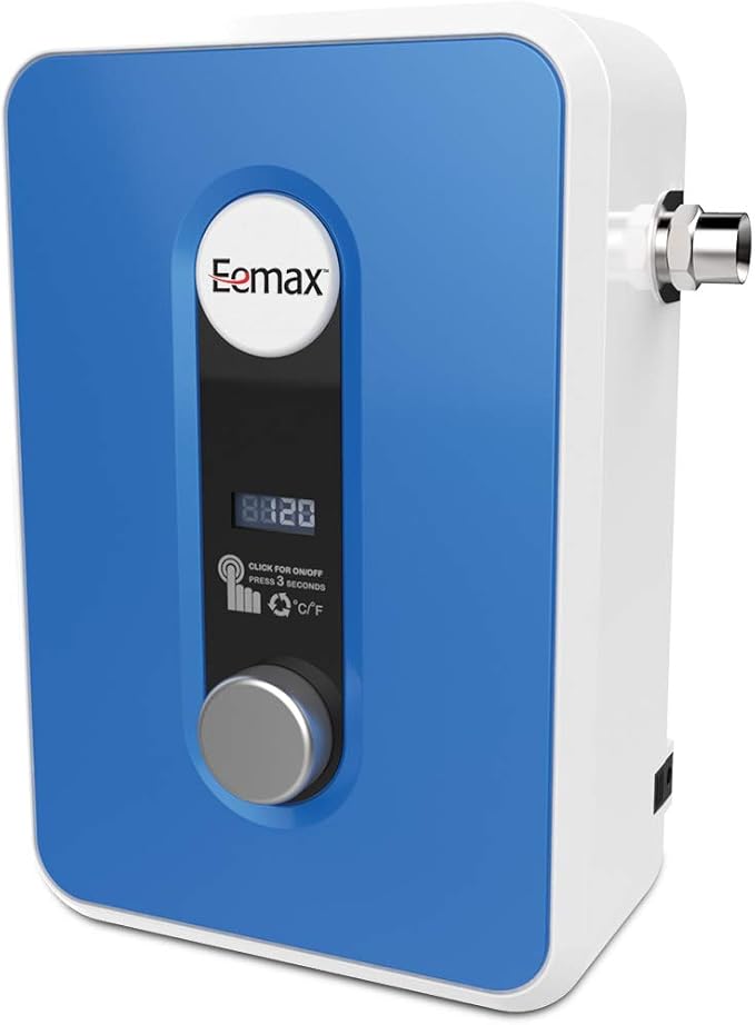 Eemax EEM24013 Electric Tankless Water Heater, Blue