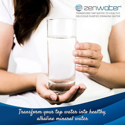 ZENWATER Genuine Maifan Mineral Stones Filter Case Replacement - Exclusively for Zen Water Countertop Gravity Filtration System - Clean and Mineral-Rich Hydration