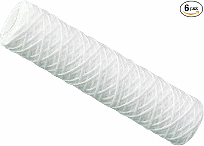 Culligan CW-MF Whole House Basic Water Filter, 12,000 Gallons (Pack of 6)