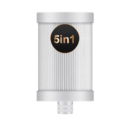 WINGSOL Replacement Filter Cartridge for Faucet Filter Compatibel with: WS-FM001-PAC/5in1/PC/CRM/(LED), WS-FM002-PAC/(LED), 5in1